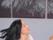 Scissoring With Petite Teen And Hot MILF 1/16