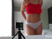 Трахнул сзади красотку с огромными сиськами 4/16