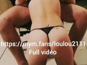 Chienne Française suce et se fait démonter avec un Plug anal - Couple Réel Amateur MretMme 1/16