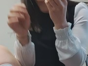 Japanese in socks jerks off and throat fisting 8/16