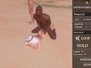 Куколд слизывает сперму с киски жены [Gameplay] 9/16