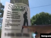 Double Foot Sucking! Sexual Deviant Sunny Lane Sucks And Fucks A Hard Dick! 3/16