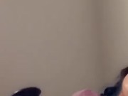 Babe stretches her tight pussy moaning Daddy   3/16