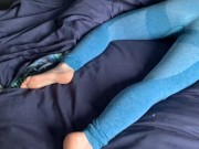 Creampied my roommates girlfriend while he is working 1/16