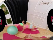 Oiled Stretching in VR Porn 2/16