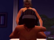My Straight Stepmom Gets Aroused Giving Me a Massage, She Wants Wet Pussy - Sexual Hot Animations 13/16