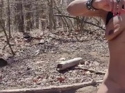 At the river and got Daddy to pee in my mouth then I pee and he spread it open  15/16