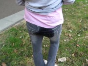 First pissing jeans in public place 15/16