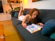 Naughty friend seduces my daddy and slowly fucks him until he cums on her face - Cherry Lips 4k 5/16