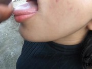 Mamada al aire libre, Cogida de perrito 15/16