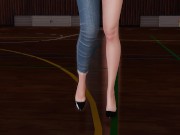 甜心选择2：性感的牛仔裤教官，回头要我再干他 3/16