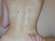 pussy 18 year fuck doggystyle / de 18 ans baisé par le copain de sa meilleure amie 9/16