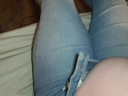 ⭐ Naughty Big Boobs Girl Shows Pussy And Pisses In Her Pants, POV Masturbating! 5/16