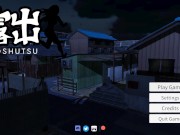 Une petite japonaise exhibitionniste perverse se ballade nue dans la rue 1/16