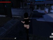 Une petite japonaise exhibitionniste perverse se ballade nue dans la rue 10/16