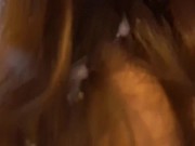 British teen gets sprayed with huge cumshot (CUM EXPLOSION)  15/16