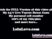 Babe in trench coat teases & edges him during handjob blowjob w/ kissing & nipple play to cumshot w/ raincoat - Lelu Love 16/16