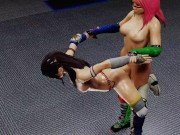 Asuka X Kairi Sane FUTA ANAL WWE Cosplay                             Credit:Mokujin_hornywood 2/16