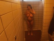 Shower time while Camping! 13/16