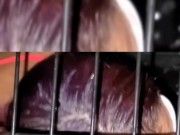 My pet pixie, pissed on and sucks piss from my dick  14/16