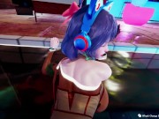 甜心选择2：夜间泳池与巨乳美女激情做爱 9/16