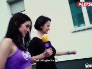 BumsBesuch - Lullu Gun German Brunette Porn Star Wild Pussy Fuck With Amateur Guy - LETSDOEIT 1/16