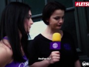 BumsBesuch - Lullu Gun German Brunette Porn Star Wild Pussy Fuck With Amateur Guy - LETSDOEIT 2/16