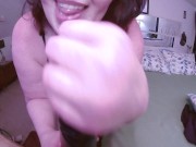 v584 Curvy Redhead Snowflake DawnSkye begs for Shawns Black Cock, shot POV style 9/16