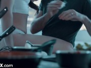 EroticaX - Cute Couple Sensual Fuck In The Kitchen 6/16