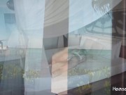 She Fucked His Face and then Ride His Big Cock (Facesitting, Cowgirl) - 4K Amateur 2/16