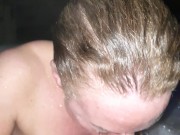 Amateur Lisa gives Nick and oral creampie in homemade POV sextape 9/16