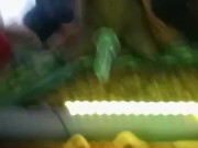 3 Sum With Baby Daddy And Dildo On Mirror 14/16