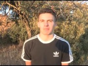 Prude teen gets SHAFTED at the countryside 3/16