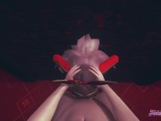 Genshin Impact Hentai - POV Amber blowjob and fucked 10/16