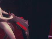 Genshin Impact Hentai - POV Amber blowjob and fucked 7/16