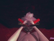 Genshin Impact Hentai - POV Amber blowjob and fucked 8/16