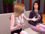 My Friend Has Her First Lesbian Experience With Me - Sexual Hot Animations 2/16