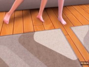 My Friend Has Her First Lesbian Experience With Me - Sexual Hot Animations 5/16