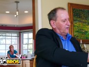 BANGBROS - Blonde PAWG AJ Applegate Taking Big Black Cock Behind Daddy's Back 11/16