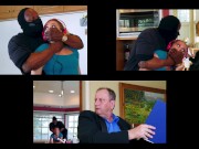 BANGBROS - Blonde PAWG AJ Applegate Taking Big Black Cock Behind Daddy's Back 16/16