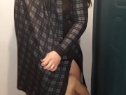 Я подняла своё платье, чтобы она под него залезла и начала вылизывать мою киску - lesbian_illusion 1/16