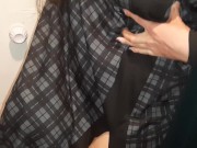 Я подняла своё платье, чтобы она под него залезла и начала вылизывать мою киску - lesbian_illusion 9/16