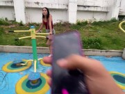 No la dejo ejercitarse tranquila, jajaja 15/16