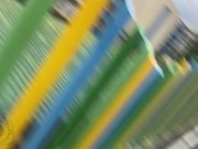 No la dejo ejercitarse tranquila, jajaja 2/16