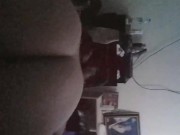  Amateur Girlfriend bouncing her big ass while riding a big dick 7/16