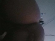  Amateur Girlfriend bouncing her big ass while riding a big dick 9/16