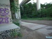 Public Agent Kiara Flow gets her wet fanny pounded in an outdoor sex video 6/16