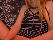 Hot MILF masturbates  4/16