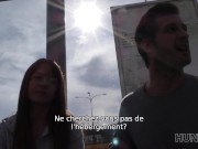 HUNT4K Gentleman trouve une pauvre fille à la gare routière et la frappe fort 4/16