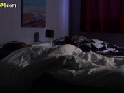 CFNM dommes sucking and tugging mature cock 4/16